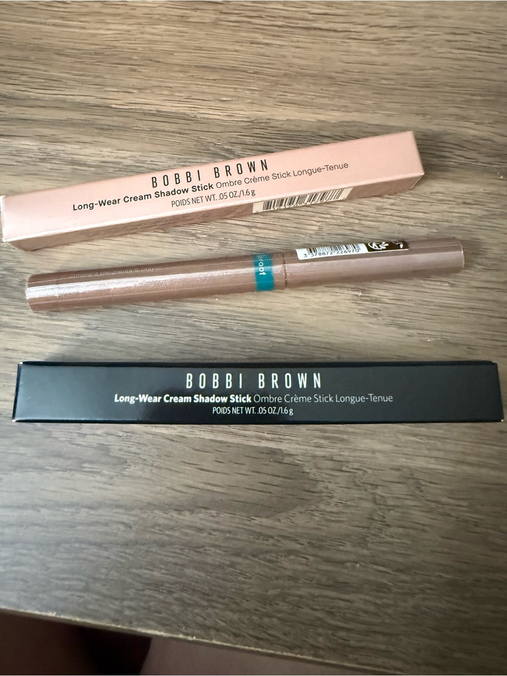 Brand new Bobbi Brown and Sephora Long-Wear Cream Shadow Stick full size